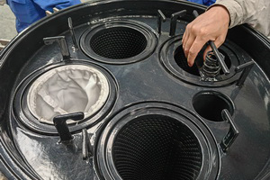 四氟噴涂過濾器安裝